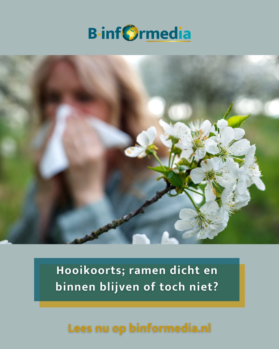Ben jij echter een van de miljoen (!) Nederlanders die last heeft van hooikoorts? 

Lees nu het artikel van drs. Liselore van Ekdom via ap.lc/MoWcu

Word mede-eigenaar via ap.lc/dpWCy

#hooikoorts #zomer #pollen #nederland #belgie #binformed