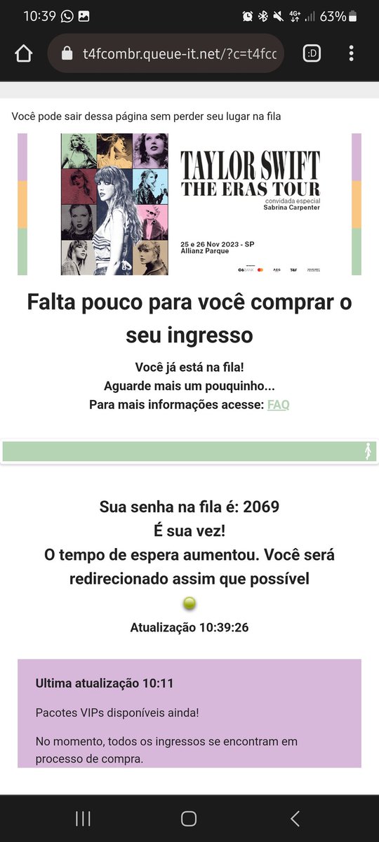 anacalegari's tweet photo. Alguém explica?
2000 pessoas na minha frente e eu não consigo por UM INGRESSO no carrinho?
TICKETS FOR FUN ???????? https://t.co/V7DTk29aYB