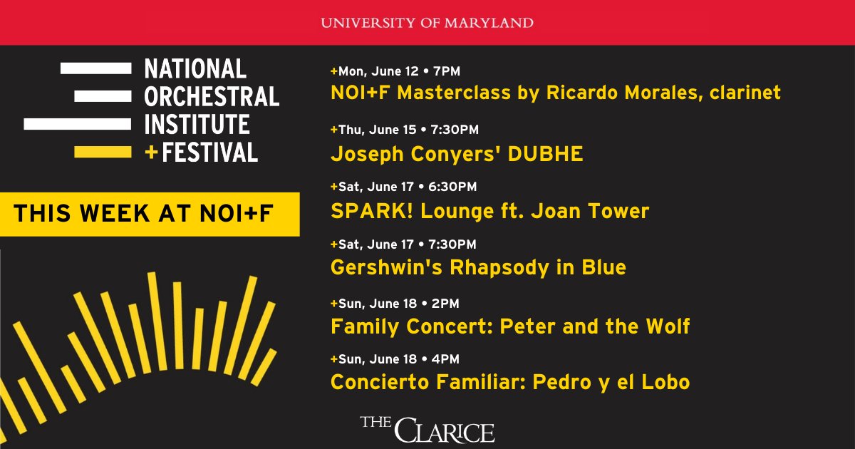 NOIFestival's tweet photo. Long-time friend of NOI+F David Alan Miller &amp; Kevin Cole, foremost interpreter of Gershwin’s music, take the stage with "Rhapsody in Blue." Don't miss our family favorite Peter and the Wolf–returning in English, ASL and Español! Explore this week → https://t.co/6QDjupSldn https://t.co/SVqZ5Xrmjj