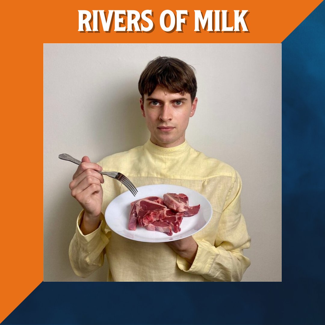 Rivers of Milk: A prince watches his father. A boy trembles on the mountain. An archaeologist weeps in his hotel room. Tkts: vaultfestival.com/events/rivers-…