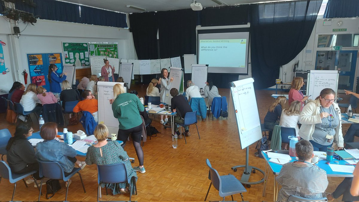 A great time here at <a href="/SandgateTfW/">Sandgate Primary: Talk for Writing Training Centre</a> last week as we honed the craft of guided writing to significantly drive standards when working with a group in either a <a href="/Talk4Writing/">Talk for Writing</a> session or in maths lessons. Teachers and TAs worked together to role play small groups with different focuses.