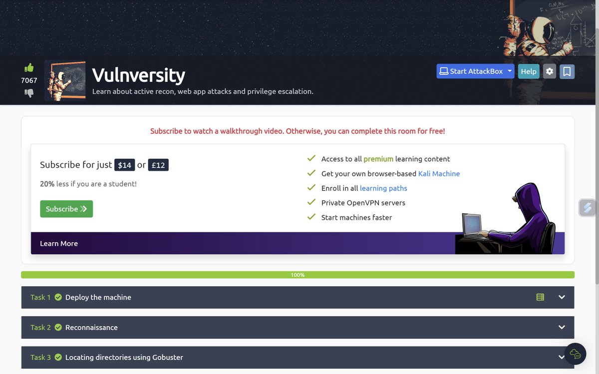 PenumajjiSohith's tweet photo. Hey TwitterFam! ๐
Day 17 "Vulnversity"
In this room, I immersed myself in the world of active reconnaissance, web application attacks, and privilege escalation, gaining valuable knowledge and skills along the way.
#TryHackMe #Vulnversity #WebAppAttacks #PrivilegeEscalation #CS https://t.co/YMtlDpXfR3