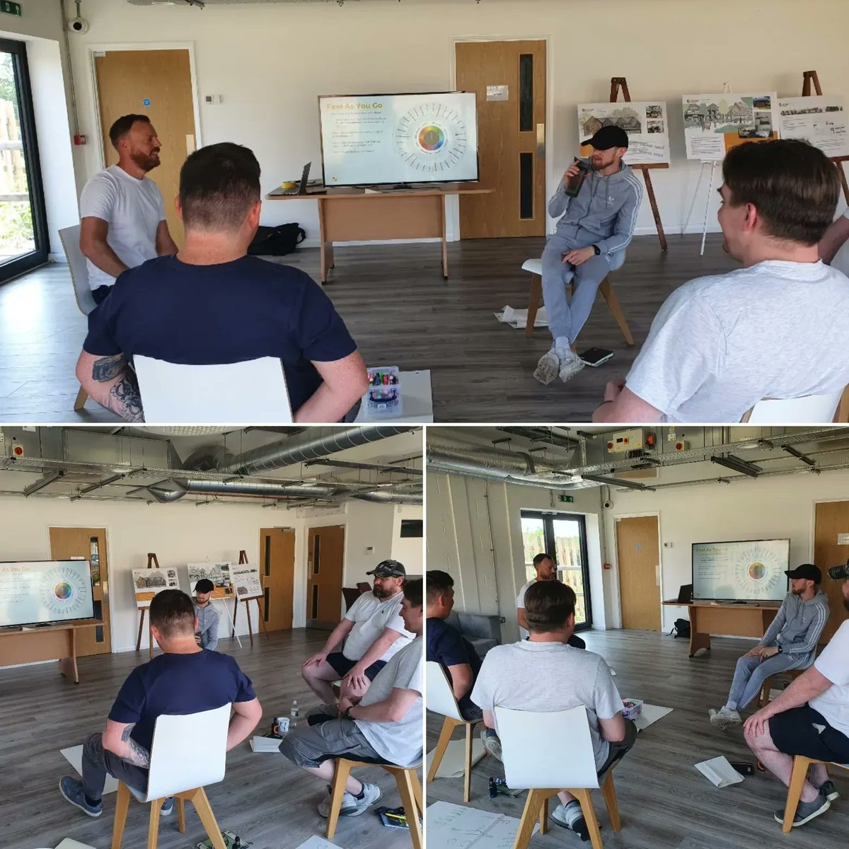 Good to see some of our #veterans taking part in the second part of their @mindsetpractice course last week - they found the focus on understanding ‘survival’ thinking and how to turn it into ‘growth’ particularly interesting. #WeAreEntrain