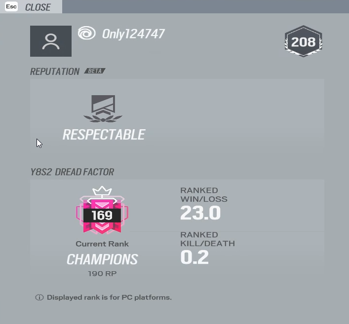 YuliuxTM's tweet photo. Best Champ ever #Ubisoft #r6siege #R6S #Cheater @Ubisoft @UbisoftFR https://t.co/6F7bmTp3EK