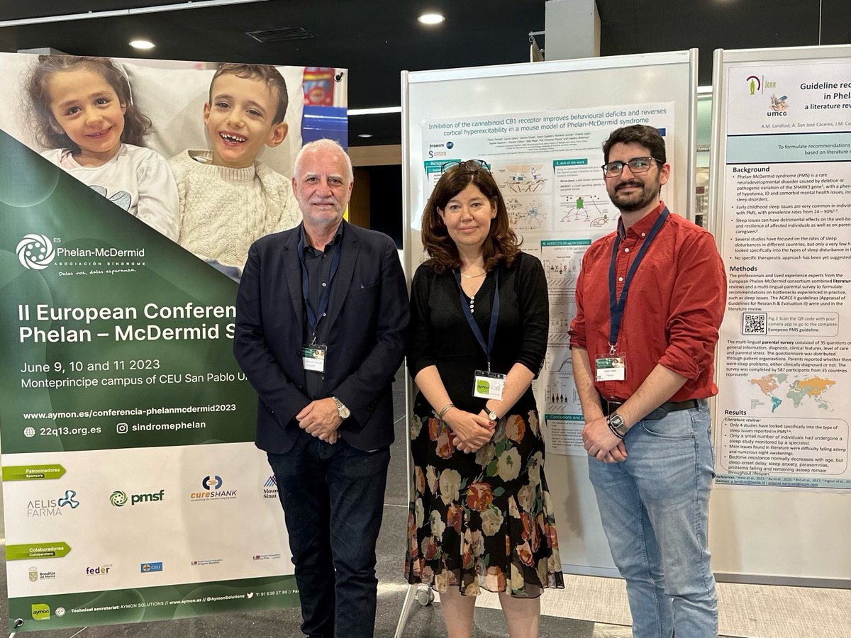 At the II European Conference on @PhelanMcDermid Syndrome, Aelis Farma and Catalina Betancur presented the efficacy of AEF0217 in a mice model of Phelan-McDermid Syndrome, a genetic cause of ASD🧬

More info👉 bit.ly/aelis-conf

#AELIS #autism #PhelanMcDermid #orphandisease