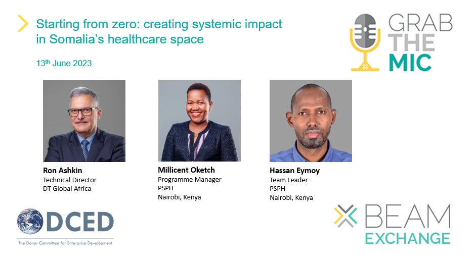 Last chance to register for tomorrow's webinar! bit.ly/3N4X82i #PSPH Somalia is supporting healthcare financing and service providers to reach those who can't afford healthcare, whilst also clearly distinguishing sustainable market development from humanitarian aid.