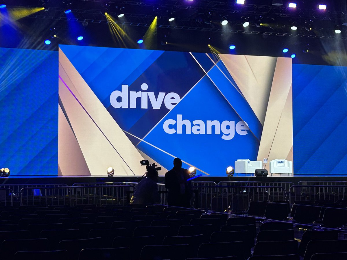 The time is now to #drivechange and make a difference! Can’t wait for Bill Clinton to speak!!!! #shrm23