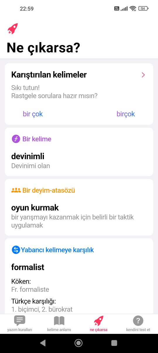 mryuksel07's tweet photo. 6.0.0'ıncı sürümde UI iyileştirmesi yaptım ve test sorularını attırdım. (Soruları lokalde tutmanın dezavantajı :) https://t.co/oFh5i7DcSp https://t.co/3PYT94IB1a