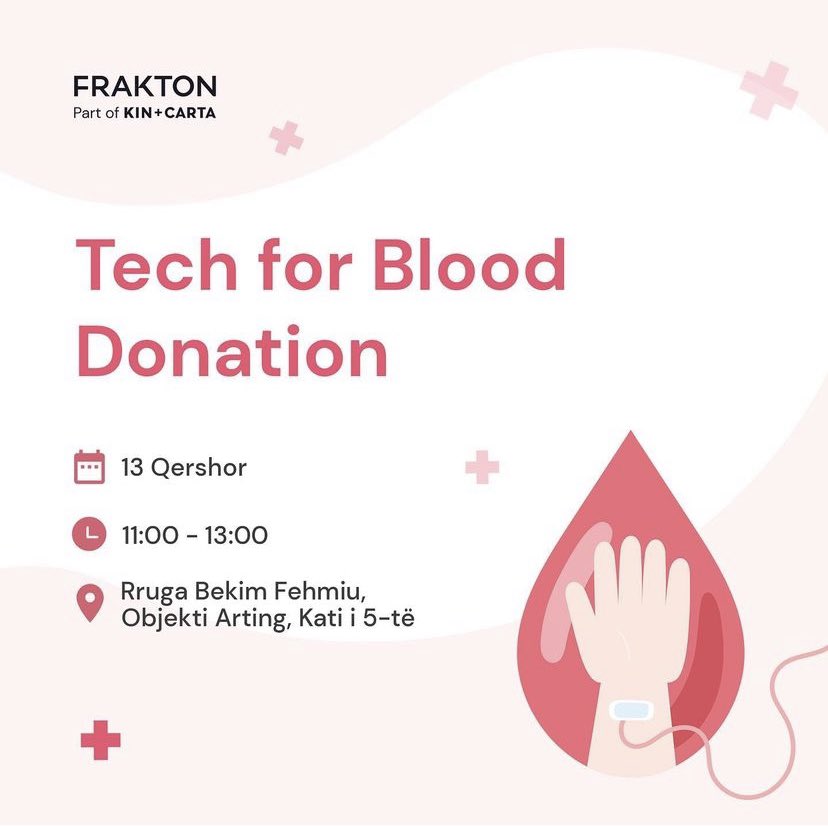 Visit us tomorrow <a href="/Frakton/">Frakton - Part of Kin + Carta</a> 😊
Meet &amp; engage with our community 🚀
Donate if you can🩸
Save lives ♥️