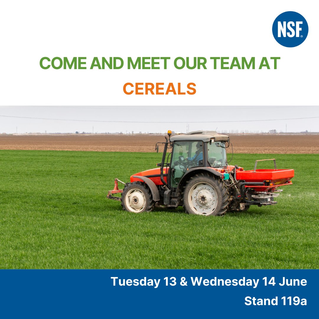Are you heading to Cereals tomorrow? Come and visit stand 119a to talk to our team or ask any questions you may have. 
#Cereals
