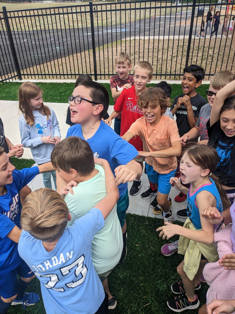 What does Team Brown do to celebrate the last few days of school? Play Entourage (fancy rock, paper, scissors)!!! 🪨📃✂️ #outdoorclassroom #lastdays <a href="/DrAaronRoberts1/">Dr. Aaron Roberts</a> <a href="/Methacton/">Methacton Schools</a> <a href="/MethactonEA/">Methacton Teachers</a>