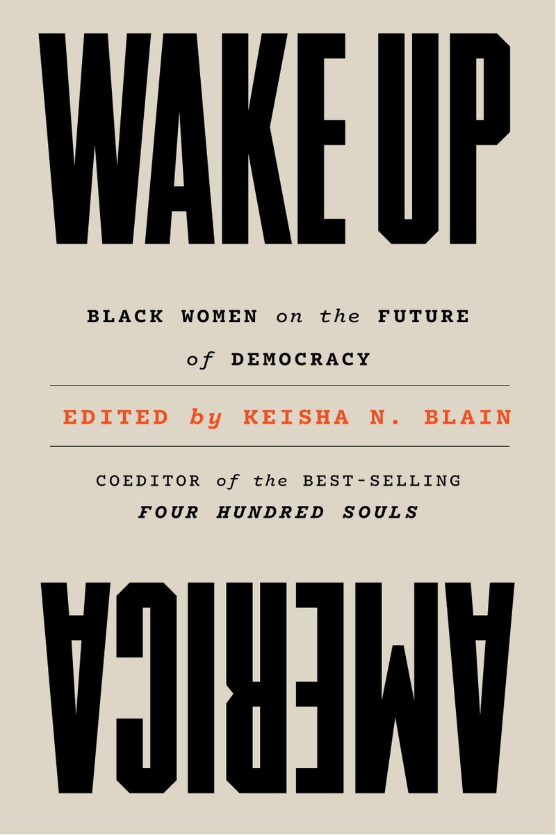 Book cover reveal! Thrilled to be a part of this anthology edited by <a href="/KeishaBlain/">Dr. Keisha N. Blain</a>. Pre-order today and get ready to Wake Up! wwnorton.com/books/97813240…