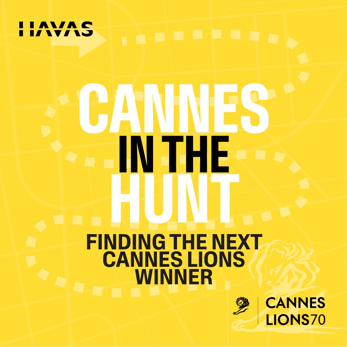 This year, we’re shining a light on 10 of @Havas’ exceptional campaigns competing at @Cannes_Lions!
​
Watch the #CannesInTheHunt takeover all this week on our Linkedin: linkedin.com/company/havas_…

#HavasProud #CannesFestival2023 #MeaningfulMedia