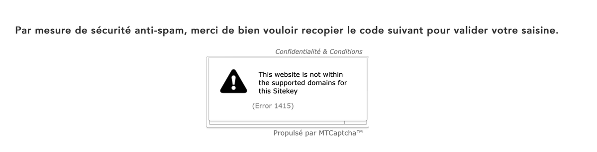 andrzejlv's tweet photo. @SNCFVoyageurs 
Bonjour, le captcha du site de médiation de la SNCF (https://t.co/GmwCpe89KS)  ne fonctionne pas sur différents ordinateurs, téléphones, ou tablettes. Si vous n'êtes pas la page à contacter, laquelle dois-je contacter ? Je vous remercie d'avance. https://t.co/nSiM4Z1FW0