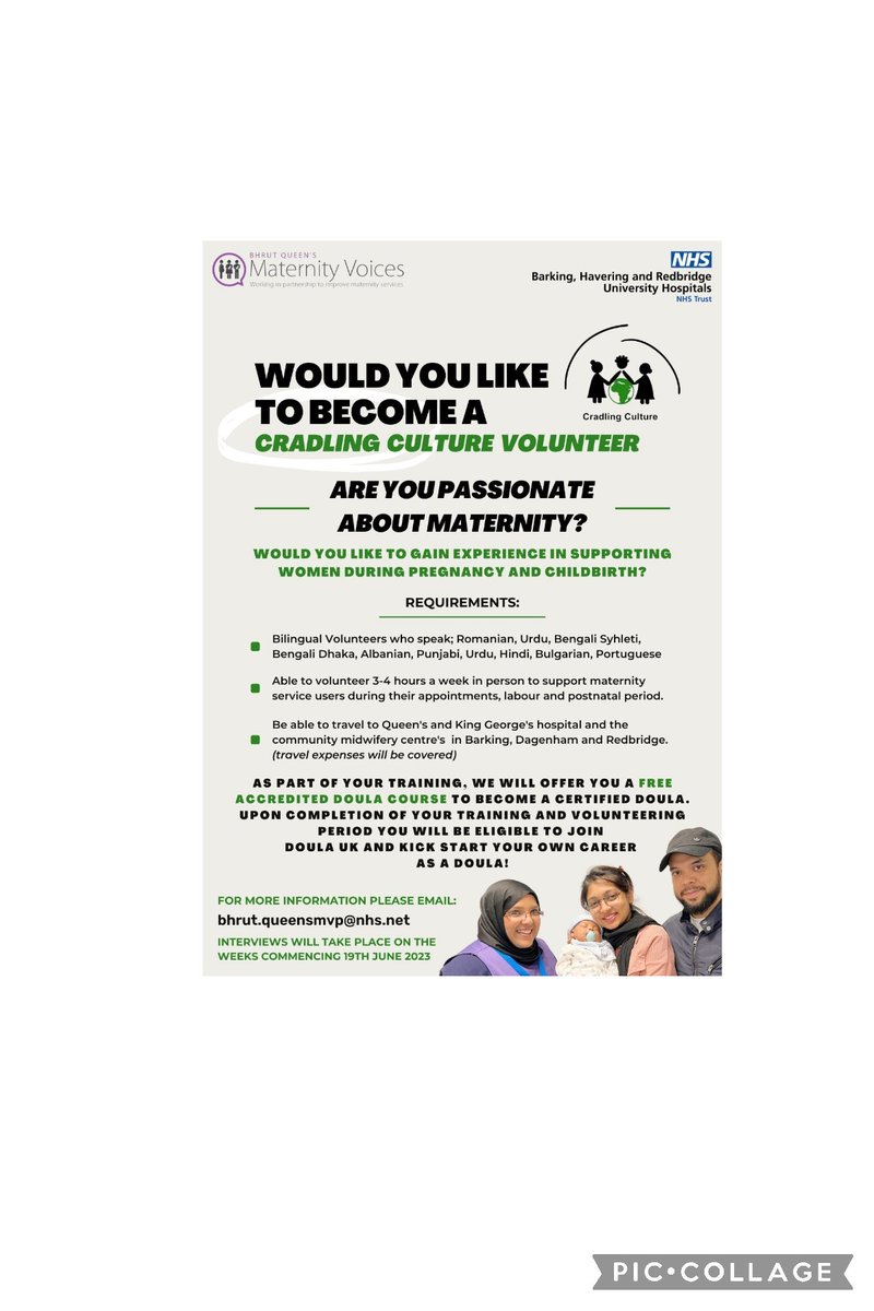 MVP Queen's (@mvp_queens) on Twitter photo We are officially recruiting!!! If you or anyone you know can communicate in the main languages on the post and are passionate about maternity and making a difference in the lives of pregnant service users, please email your interest to bhrut.queensmvp@nhs.net We are officially recruiting!!! If you or anyone you know can communicate in the main languages on the post and are passionate about maternity and making a difference in the lives of pregnant service users, please email your interest to bhrut.queensmvp@nhs.net