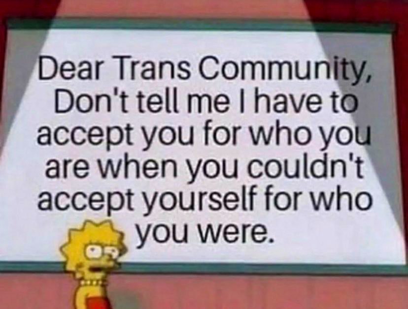 I see pronouns trending. Once again we need to provide the TQ+ community with a dose of reality. 
#LGBWithoutTheT #twam #TransWomenAreConMen #adulthumanfemale #WomanFace