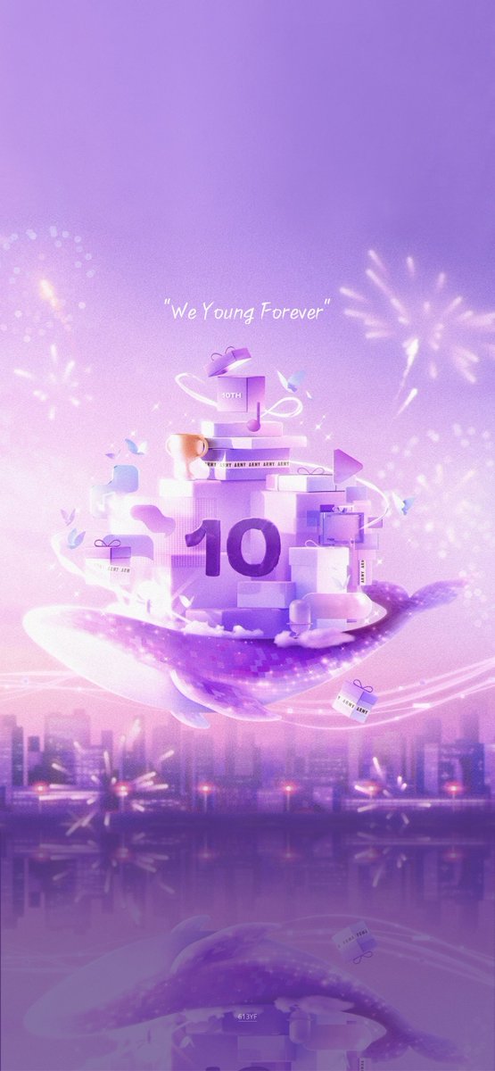 10years with BTS💜
'We Young Foreve'🫶

SIZE：19.5:9
© bts.bighitofficial

🔺Don't repost without permission🔺

#BTS #방탄소년단 #BTSArmy 
#BTS10thAnniversary 
#btswallpaper #btslockscreen 
#BTSedit #613YF