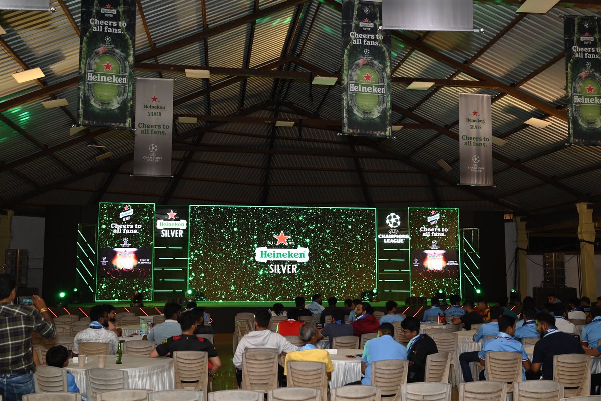 Rain or shine, Football fans show up! 

Thank you to the hundreds of fans who came out at the weekend, making all our efforts to organise a Screening like never done before in #Goa a massive Success.

#TFDO x #HeinekenExperience x #UCLFinal x #ManCityGoa