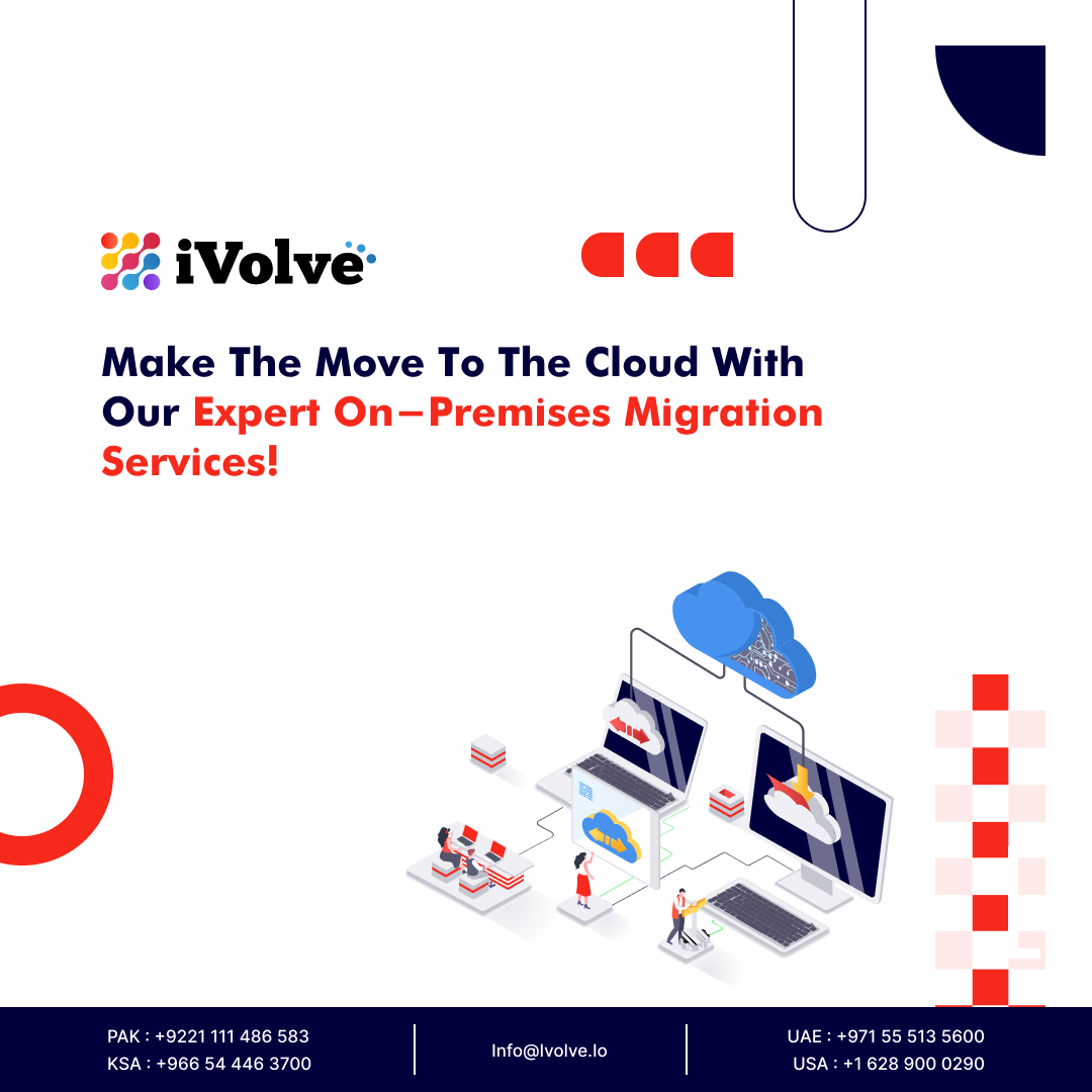 Looking to migrate to the cloud? Let iVolve's expert on-premises migration services guide you through a seamless transition!

Our team of experienced professionals will work with you to develop a customized migration plan that fits your business needs.

#migrationservices #cloud