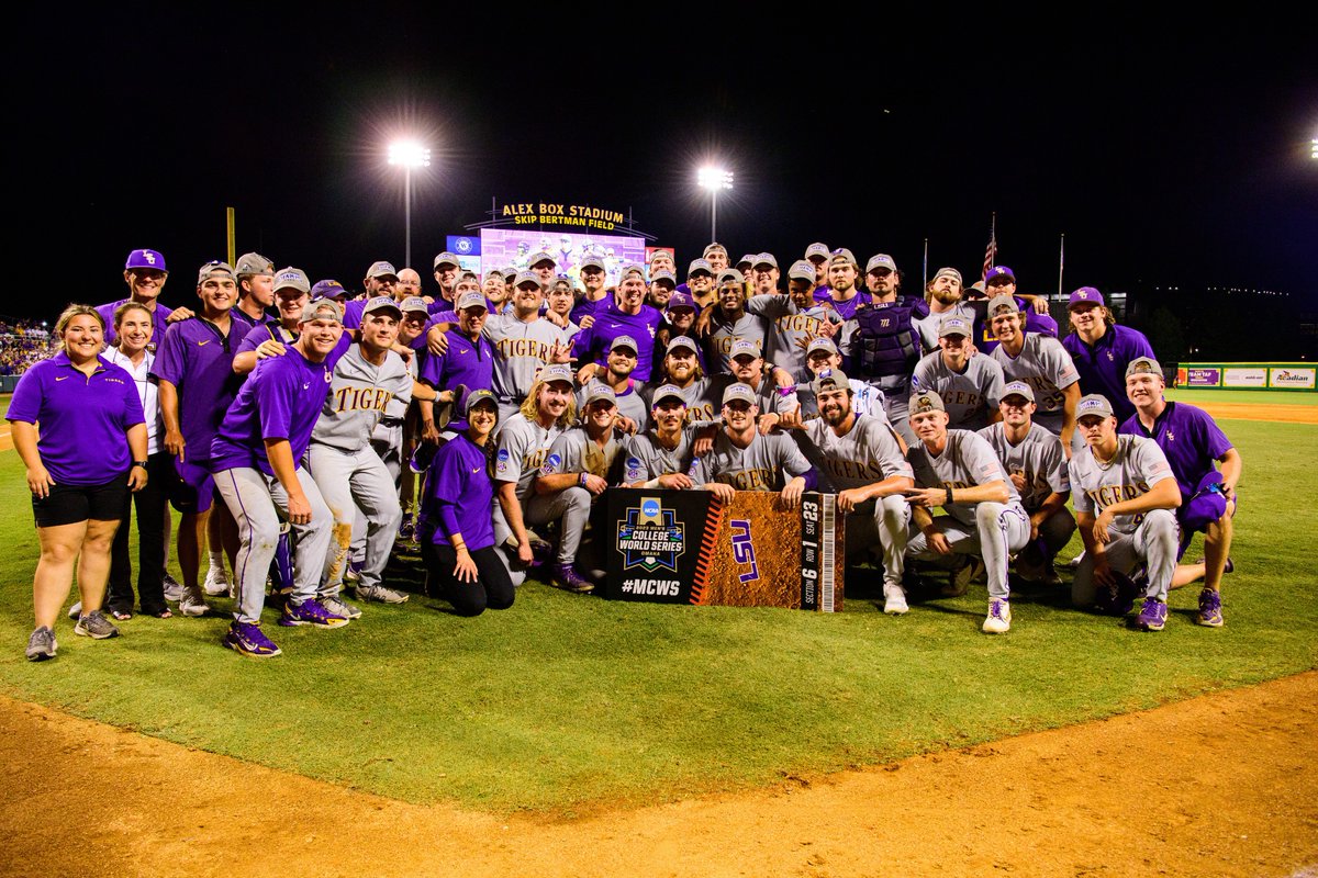 What a night! Let’s keep it rolling! #GeauxTigers <a href="/LSUbaseball/">LSU Baseball</a>