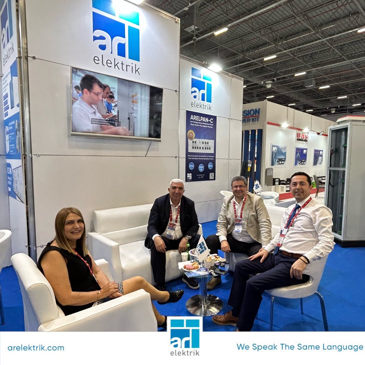 AR_Elektrik's tweet photo. Deutsche Messe tarafından İstanbul'da düzenlenen WIN EURASIA fuarına katılım sağladık, 
Tüm ziyaretçilerimize teşekkür ederiz. 

We participated in the WIN EURASIA fair organized by Deutsche Messe in Istanbul. Thank you to all our visitors.

#wineurasia #arelpan #turkey #pano https://t.co/TV9odm9Ss6
