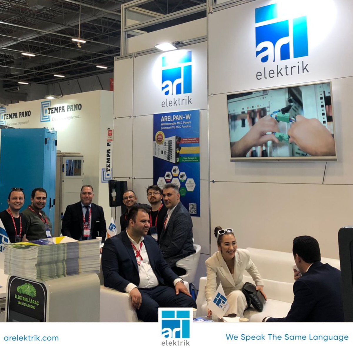AR_Elektrik's tweet photo. Deutsche Messe tarafından İstanbul'da düzenlenen WIN EURASIA fuarına katılım sağladık, 
Tüm ziyaretçilerimize teşekkür ederiz. 

We participated in the WIN EURASIA fair organized by Deutsche Messe in Istanbul. Thank you to all our visitors.

#wineurasia #arelpan #turkey #pano https://t.co/TV9odm9Ss6