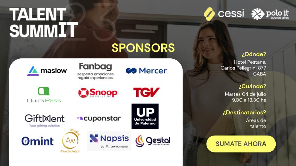 CessiArgenTIna's tweet photo. Vení al Talent summIT a escuchar el panel de Equipos de trabajo híbridos

+ INFO e inscripción en https://t.co/AkYGDf88Wi https://t.co/WaoCUCXcF4