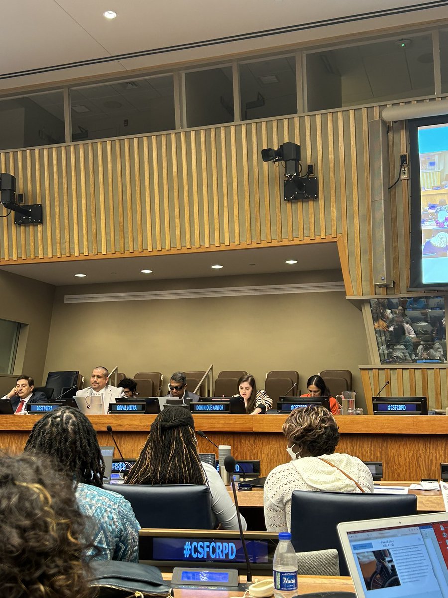 📢 Self-advocate <a href="/dominiquekanto1/">Domi Kantor</a> speaking on inclusive education:

“We need everyone who works for schools and in education to improve the environment to be inclusive of all students … 

When we understand better, we decide better, and we want to be included.” 

#CSFCRPD