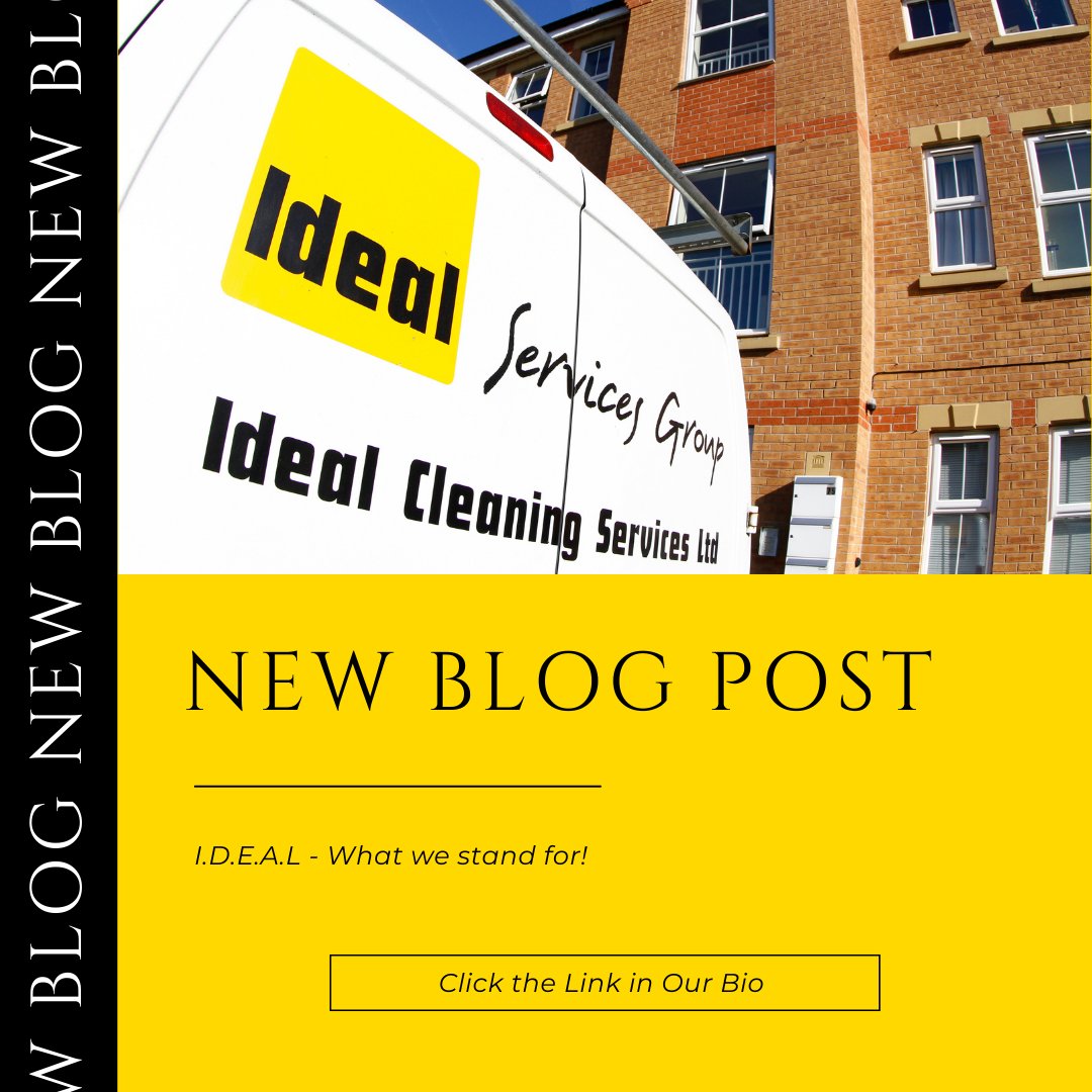 Ideal_servicesg's tweet photo. I.D.E.A.L

Our brand new blog is out now!

"At Ideal we provide the full range of Quality Routine Office and Commercial Cleaning Services to ensure your premises are clean...

Full Blog out now - Link in the bio!

#ourservices https://t.co/AX70kaJoMK