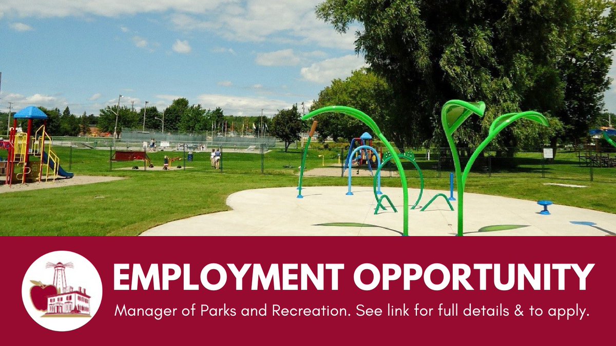 MunOfBrighton's tweet photo. JOIN OUR TEAM 🤝

Reporting to the Director of Parks and Recreation, the Manager is responsible for the daily administration and management of municipal recreational facilities, parks, and green spaces.

For full details ➡️ https://t.co/7rywN36430

#BrightonON 

@MunicipalJobs https://t.co/znJbbBJECy