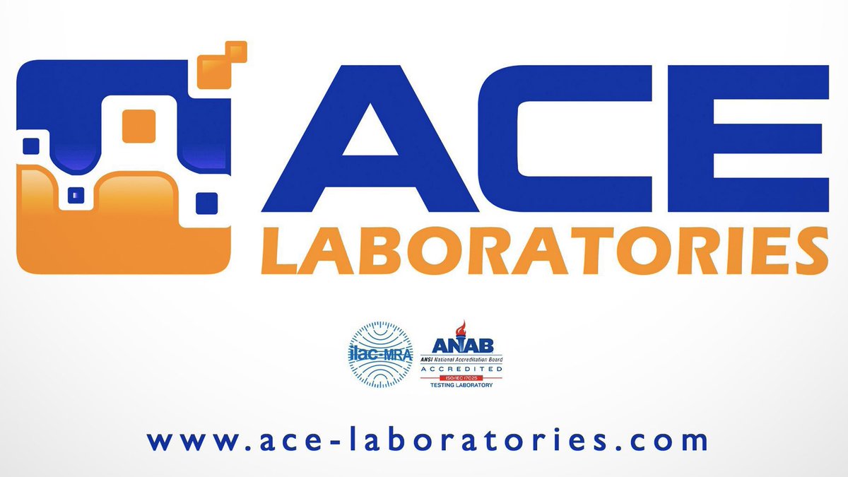 ACELaboratories's tweet image. ACE Laboratories - Experts in rubber, silicone, testing, R&amp;amp;D and innovation. #RubberTesting 

A world-class ISO/IEC 17025 accredited independent laboratory.

Providing fast and cost-effective services to a global client base. #RubberIndustry 🌍 

📞📧📲💻 ace-laboratories.com