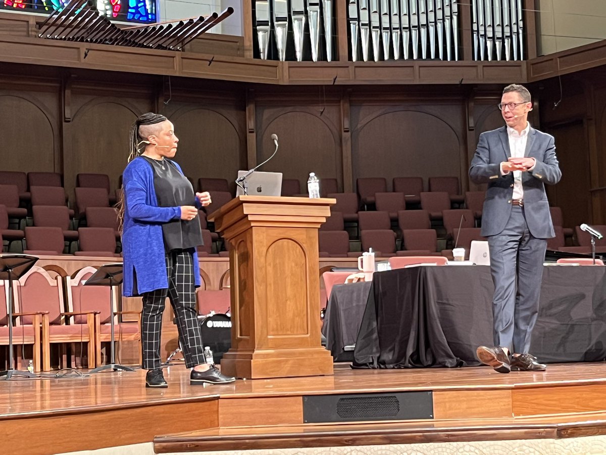 North Texas Conference of The UMC (@umcntc) on Twitter photo “What do your people go to sleep worrying about? That should inform our ministries” - <a href="/treywince/">trey wince</a> and <a href="/asligonde/">Aqueelah Q Ligonde</a> of <a href="/MIncubators/">Ministry Incubators</a> giving us context for #GenZ at #ntxac23 “What do your people go to sleep worrying about? That should inform our ministries” - <a href="/treywince/">trey wince</a> and <a href="/asligonde/">Aqueelah Q Ligonde</a> of <a href="/MIncubators/">Ministry Incubators</a> giving us context for #GenZ at #ntxac23
