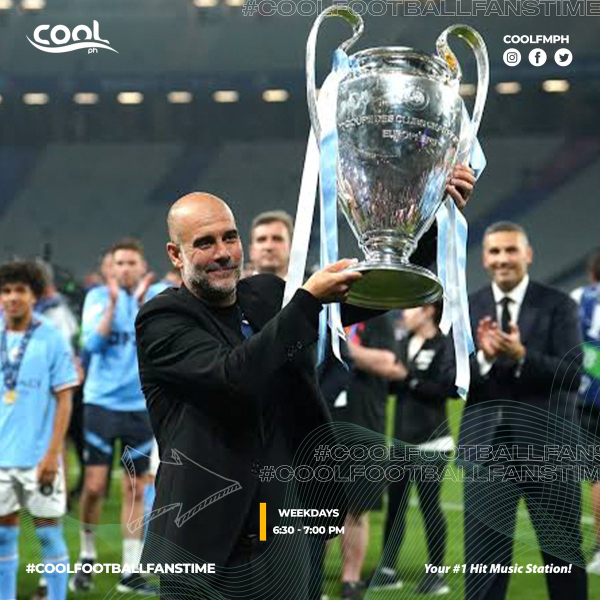 CoolFMPH's tweet photo. π Pep: Undoubtedly now the greatest of them all?
Join the #Footballfanstime with @onahkosi
.
#CoolFMPH | #1hitmusicstation https://t.co/jkeFN04Rrf