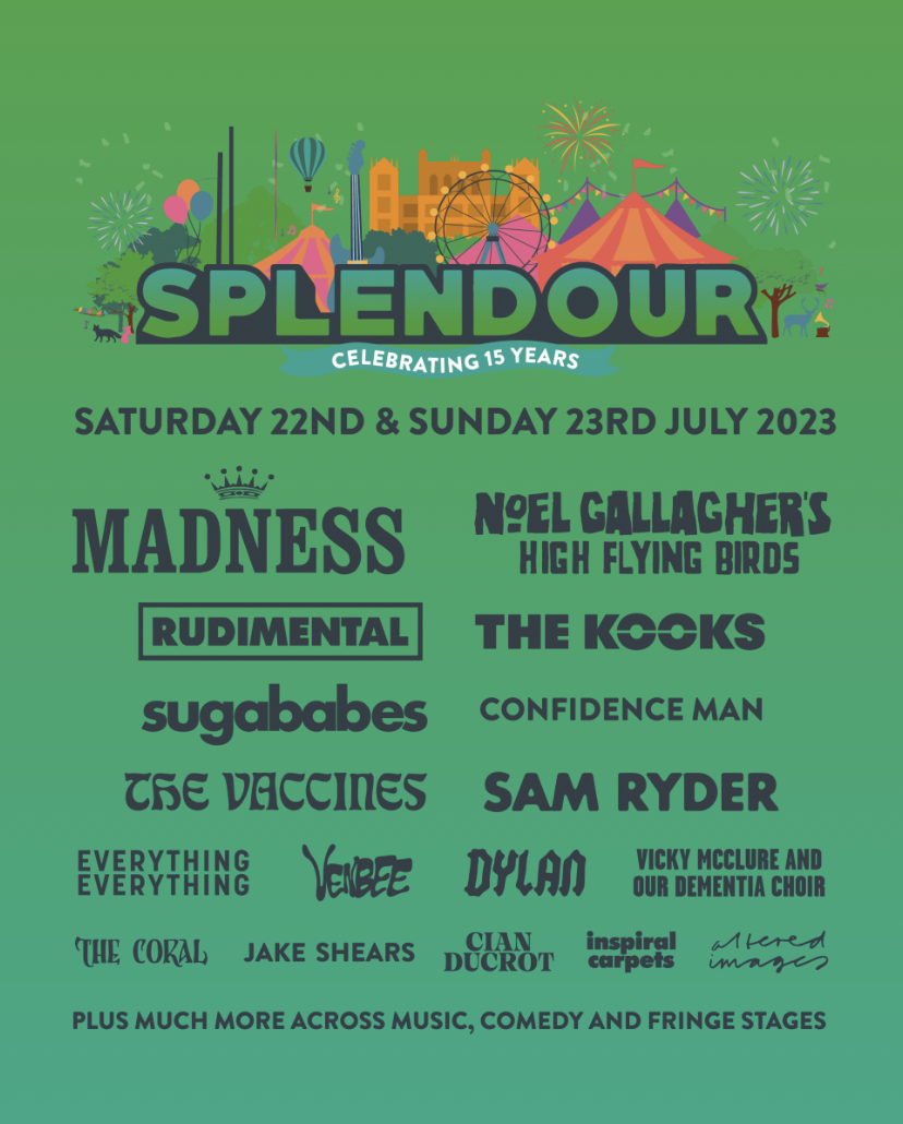 Gigview (@gigview) on Twitter photo . <a href="/splendourfest/">Splendour Festival</a> Nottinghamshireβs biggest festival. Set in <a href="/wollatonhall/">Wollaton Hall</a> Epic Lineup with Saturday Headliners #Madness and Sunday #NoelGallaghersHighFlying Tickets & More Here gigview.co.uk #splendourfestival #2023 #wollatonhall#madness #nghfb #festival #news . <a href="/splendourfest/">Splendour Festival</a> Nottinghamshireβs biggest festival. Set in <a href="/wollatonhall/">Wollaton Hall</a> Epic Lineup with Saturday Headliners #Madness and Sunday #NoelGallaghersHighFlying Tickets & More Here gigview.co.uk #splendourfestival #2023 #wollatonhall#madness #nghfb #festival #news