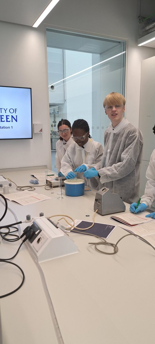 PortlethenAcademySci (@portyscience) on Twitter photo Our new s4 and 5 went to <a href="/aberdeenuni/">University of Aberdeen</a> for the <a href="/Salters_Inst/">Salters' Institute</a> Festival of Chemistry. They did a great job synthesising aspirin 🙌🏻 Our new s4 and 5 went to <a href="/aberdeenuni/">University of Aberdeen</a> for the <a href="/Salters_Inst/">Salters' Institute</a> Festival of Chemistry. They did a great job synthesising aspirin 🙌🏻