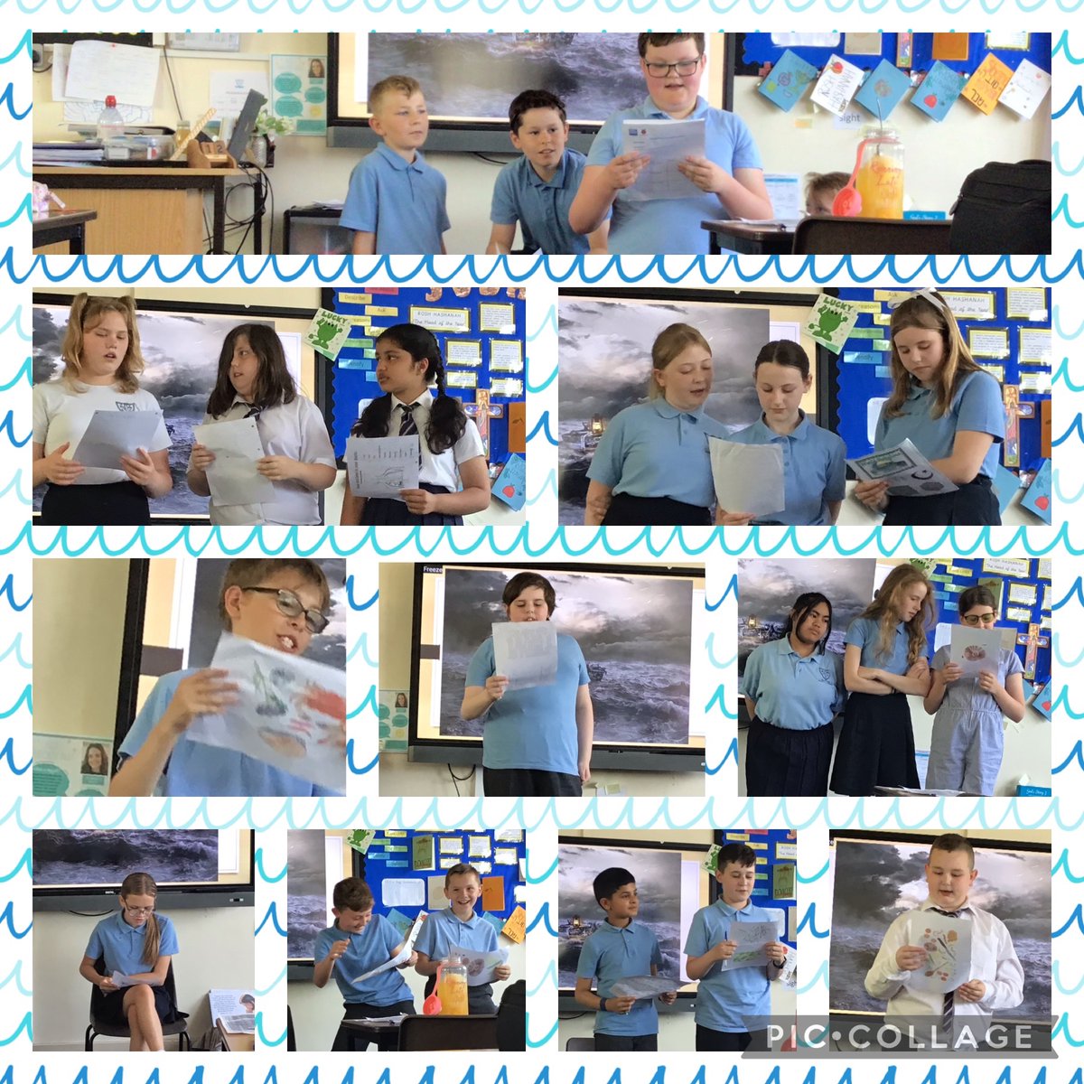 We had a really enjoyable morning writing our own ‘A Storm at Sea’ poems as part of our Kensuke’s Kingdom unit @janeconsidine The children thought of some fantastic language and performed brilliantly! @ololprimary_HT #EnglishOLOL #MakeADifference