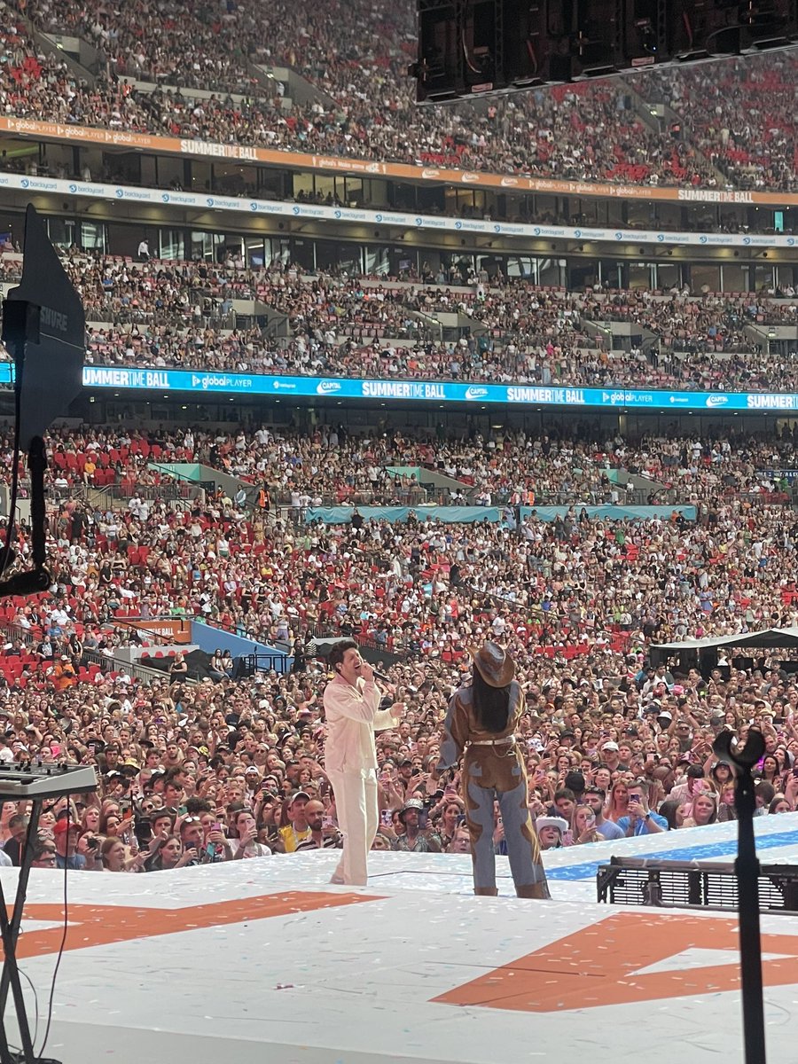 what an absolutely INCREDIBLE weekend working at Capital’s Summertime Ball 🌴☀️ #CapitalSTB