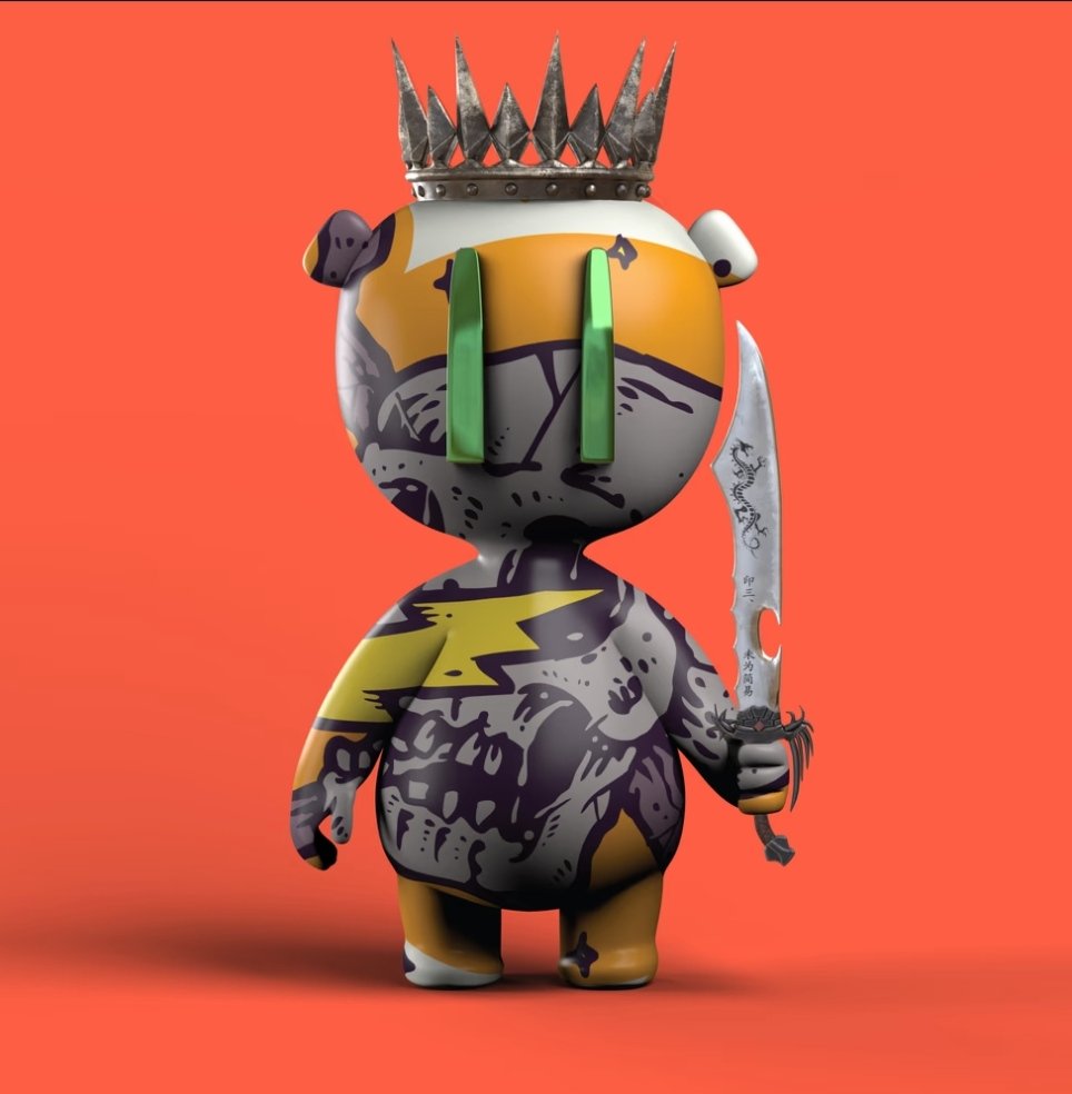 Rojo67889908's tweet photo. Rename you ted from @FuryofTheFurNFT 
Here is the next one. I named him 
King "the flash" fury
#FOTF #FOTFFAM #FOTF4LYF https://t.co/qJpCavBcUs