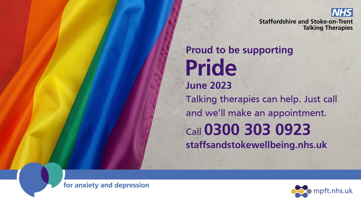 Staffs & Stoke NHS Talking Therapies tweet media