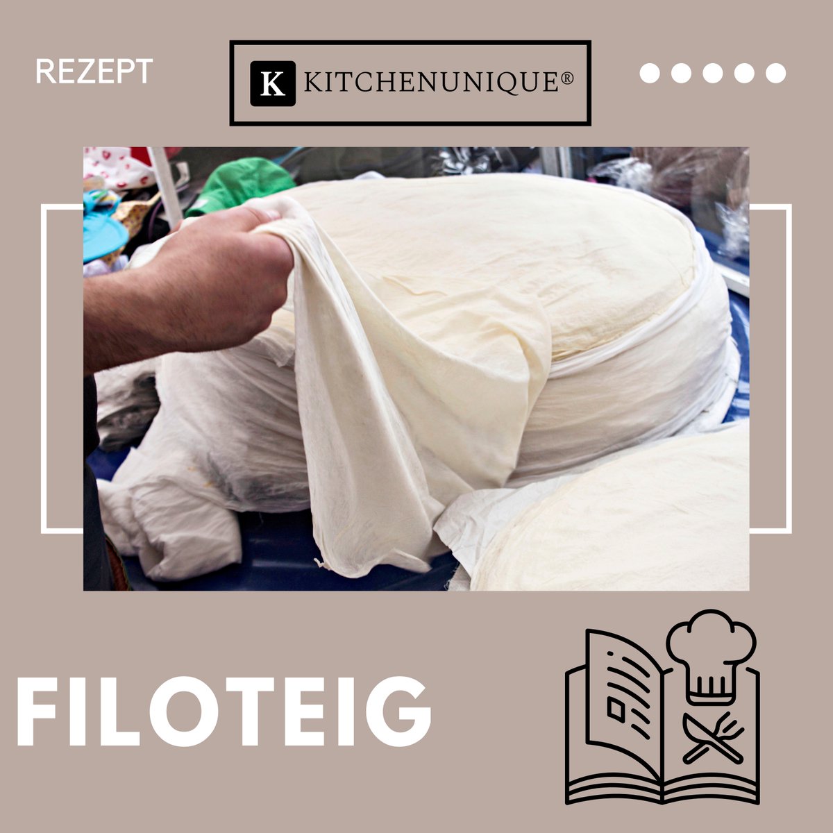 kitchenuniquede's tweet photo. Filoteig Rezept! 🫶🙌 #filoteig #teig #teigrezept #baklava #kitchenunique #rezepte #einfacherezepte #food #foodblog #foodblogger #blog #lecker #backen #einfachbacken #recipe #happy #art #photography #magazine #recipebook #rezeptbuch #kochbuch https://t.co/DD1JQKkGLV