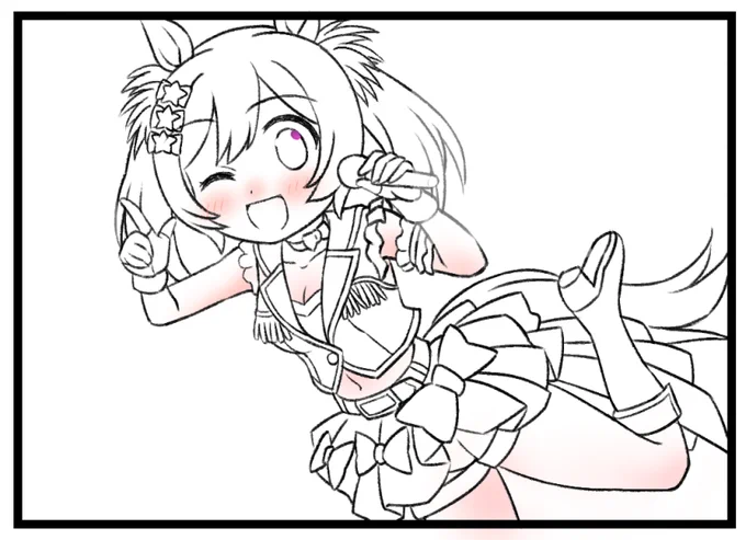 お待たせしておりますー! ひさびさのウマ娘ちゃん4コマ  明日夜アップ予定です!  どうぞよろしくお願いいたしますー!!!