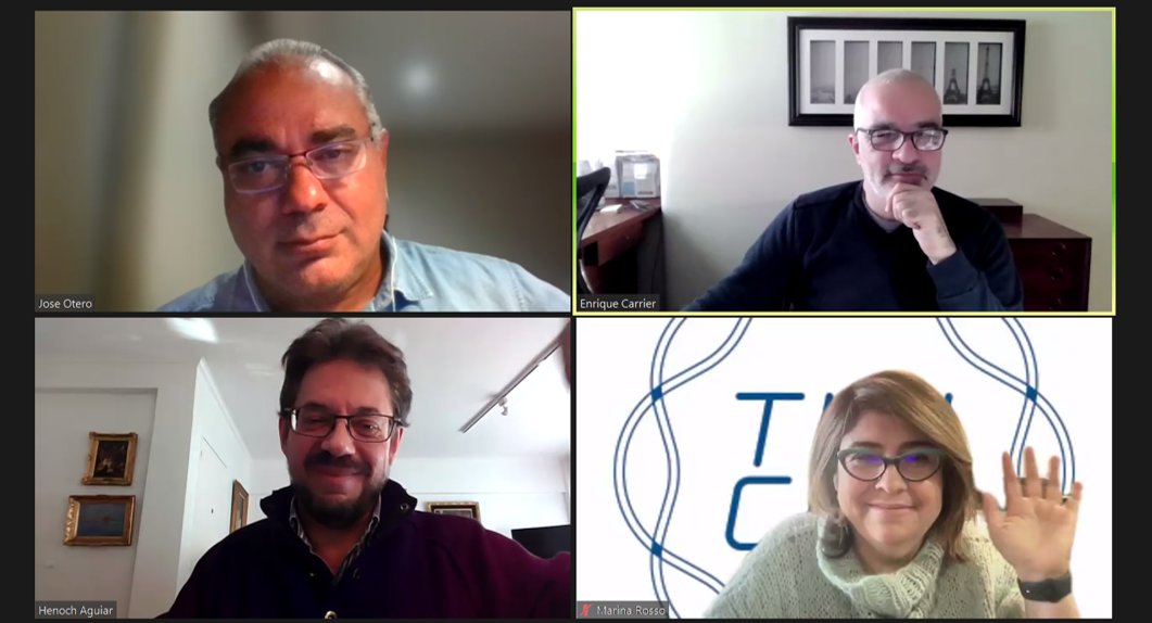 Desde <a href="/5GA_CALA/">5G Americas - CALA</a> agradecemos a <a href="/titititon/">Marina Rosso Siverino</a>, <a href="/henochaguiar/">Henoch Aguiar</a> e <a href="/enriquecarrier/">Enrique Carrier</a> por participar una vez más de una sesión de #Charlas5GAmericas. ¡Gracias por los conocimientos compartidos! Agradecemos también al público que nos acompañó.