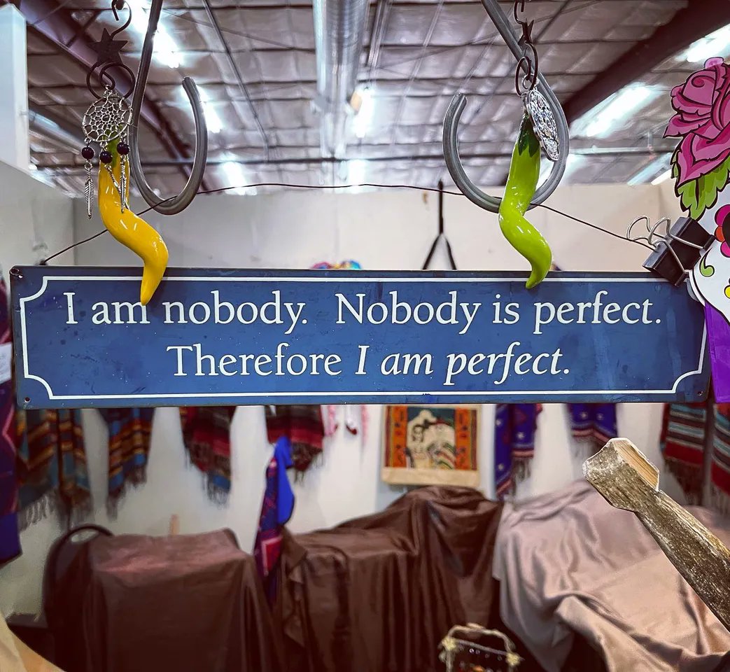 #theimginfo #analysis #letsgetwordy
— theIMG.info —
I am nobody. Nobody is perfect. Therefore I am perfect.

#Textile #Ceiling #FashionDesign #Sportswear #Linens #Room #Art #Banner #Retail

— #MyStuff —
#Letsgetwordy #Shotoniphone #Cottoncarrier #Harnessyo