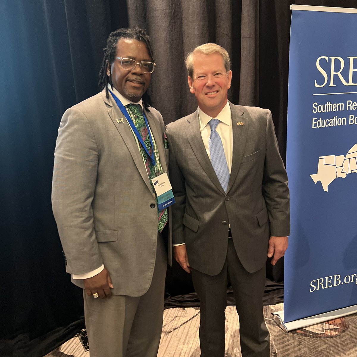 KendallBaker1's tweet photo. @srebeducation final session with incoming chair @GovKemp. Great conversation; great conference; great people; great solutions; great schools! #htownbound #atljacob #bakerforhouston https://t.co/yzG93qLouW