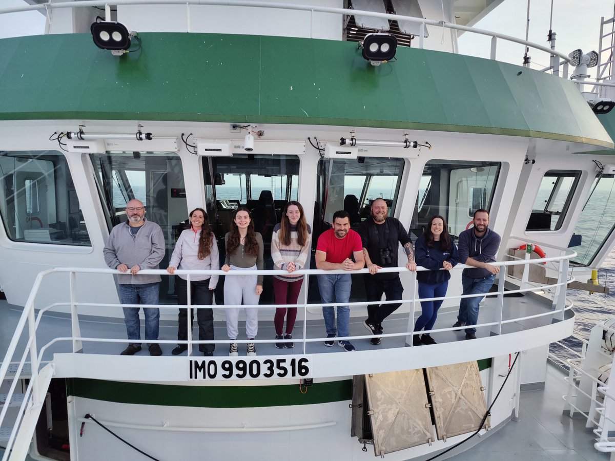 Mikel_Aristegui's tweet photo. Back home after a successful 11 day UWTV offshore survey.
Thanks to the amazing scientific team, awesome crew, ashore support and good weather!
130 UWTV stations completed in the Porcupine Bank (FU16), Aran Grounds (FU17) and SW coast of Ireland (FU19).
@MarineInst @RVMarineInst https://t.co/yKIU8QFSVa