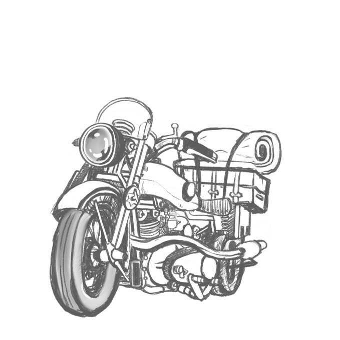 「motorcycle」 illustration images(Latest)｜20pages