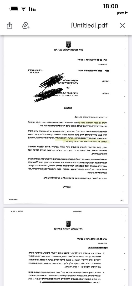 mdkatrsk's tweet photo. 1. לכל אנשי המחאה נגד מדיניות הקורונה, נא להדהד את זה: זה בסדר לקרוא לי רוצח 👺לאמר שאני פגוע כועס וחש נבגד בידי המדינה (בפעם העשירית בערך) זה יהיה לשון המעטה. השופטת רונית אופיר קבעה היום בפסק דין במשפט דיבה שהגשתי נגד ״הפעיל החברתי״ איבי בנימין שקרא לי רוצח שזה לגיטימי> https://t.co/dufGDeu6co