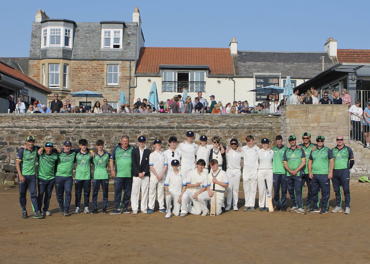 GlenalmondColl's tweet photo. Glenalmond 1st XI, parents, OGs, &amp; spectators alike thoroughly enjoyed our fixture against @elieshipinn Cricket Club on Saturday.

Thank you to Graham &amp; Rachel Bucknall for being excellent hosts and to OG Jamie Spencer-Nairn for capturing the day on camera.

#GlenalmondCricket https://t.co/evcyKMjyOq