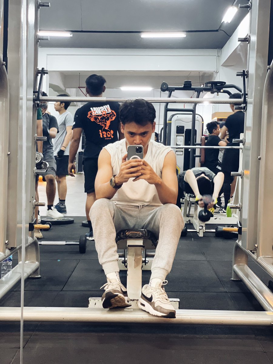 The reason i go to the gym so i back home tired and forget to think about you.