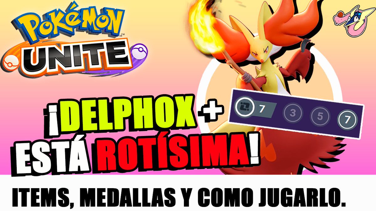 Avry1993's tweet photo. ¿Que cual es la mejor build de Delphox? Lo vemos en este video, 👇
#delphox #pokemonUNITE #Pokemon https://t.co/QECOPTsQfN
